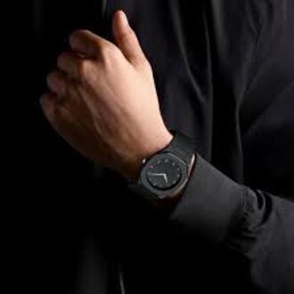 Most Trending Black Aura Watch For Men 100% Original Watch