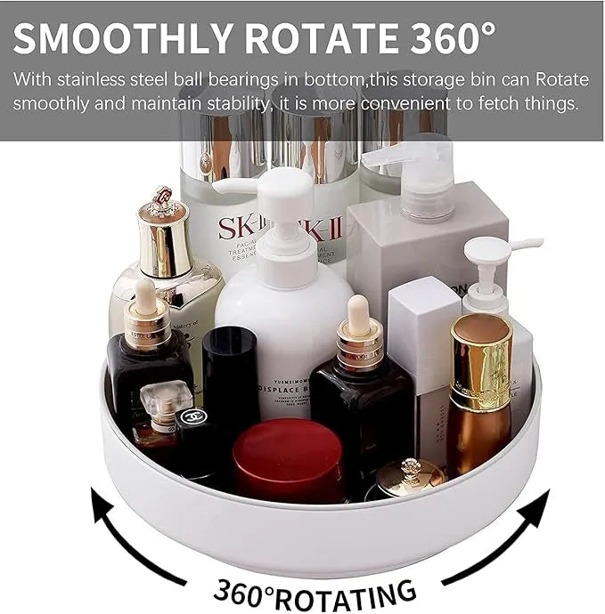 Premium 360° Rotating Kitchen Organizer Tray | Lazy Susan Rack for Kitchen