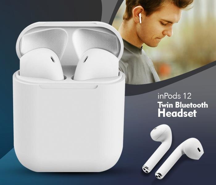 TWS I12 & i7s Airpods_ with Super Sound & High Quality Touch Sensors