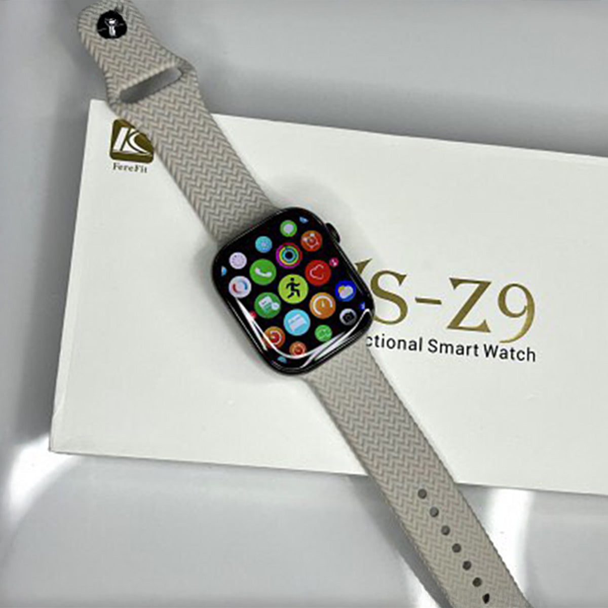 Apple Logo New Series 9 Smart Watch With Amoled Big Display