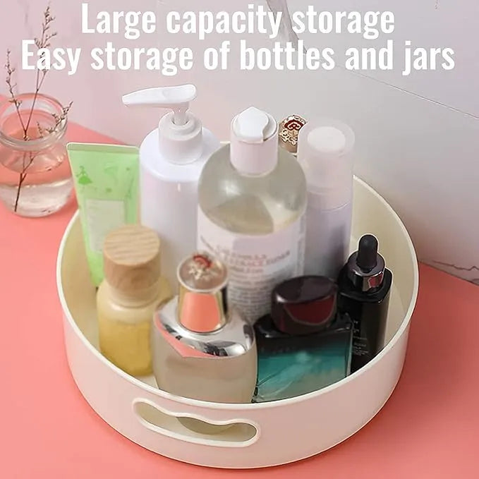 Premium 360° Rotating Kitchen Organizer Tray | Lazy Susan Rack for Kitchen