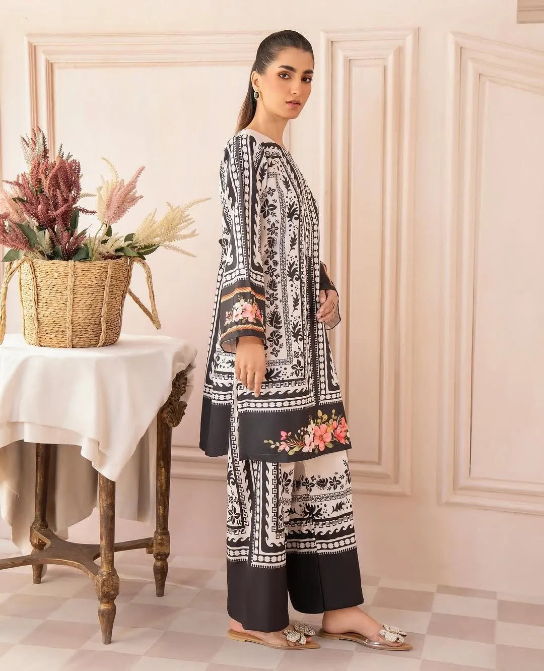 Stitched New Arrival Trendy Printed 2pc Dress For Women and Young Girls