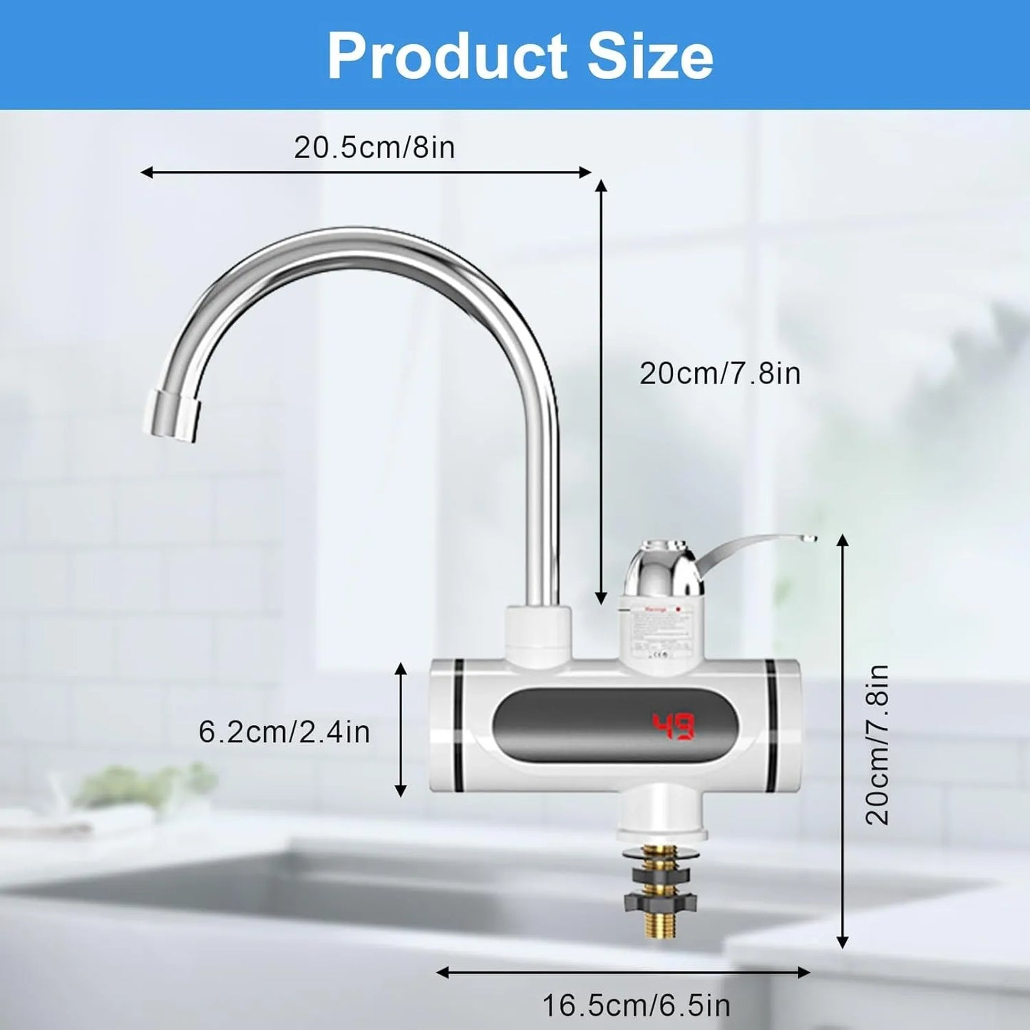 Instant Hot Water Tap, Electric Instant Water Heater