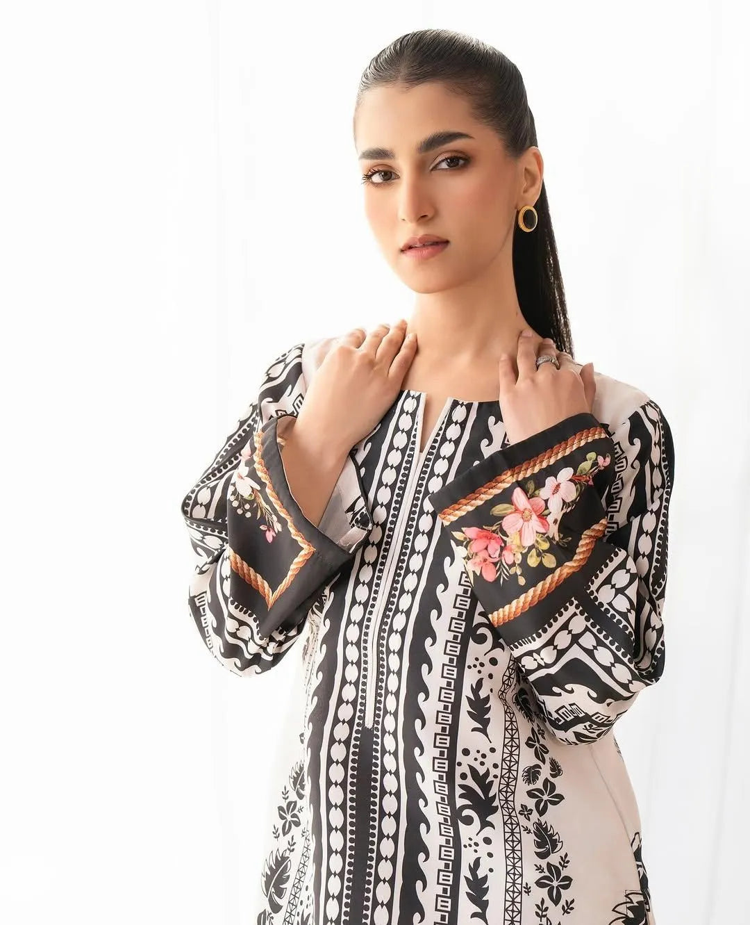 Stitched New Arrival Trendy Printed 2pc Dress For Women and Young Girls