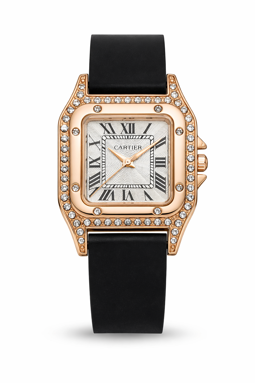 Elevate your style with this elegant Cartier-inspired wristwatch