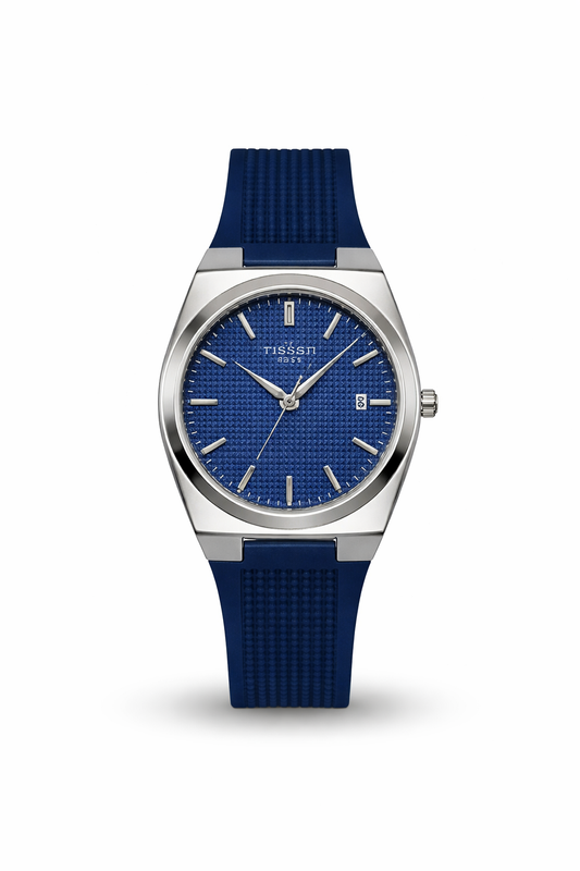 Tissot PRX Style Dial Rubber Strap Watch
