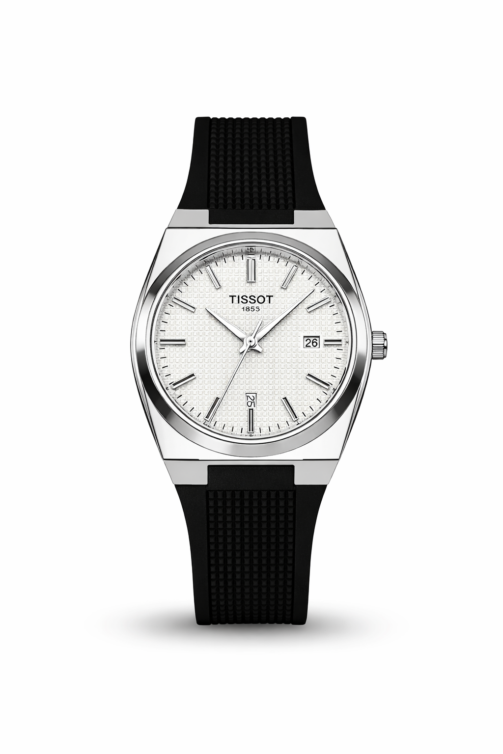 Tissot PRX Style Dial Rubber Strap Watch