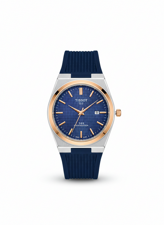 Tissot PRX Style Dial Rubber Strap Watch