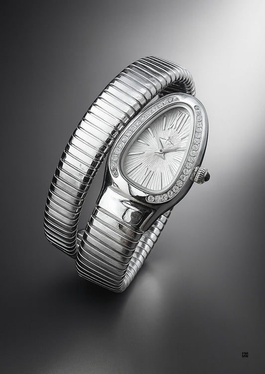 WOMEN'S SNAKE BRACELET WATCH