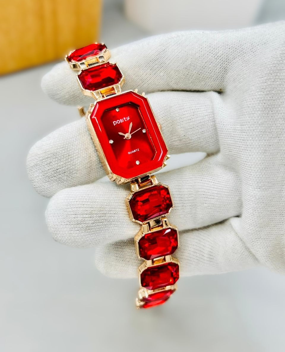 NEW FULL STONE LADIES  JEWELLERY WATCH